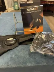 New In Box Mission Lights Glovelite Pair LED Flashlight Gloves. M 1