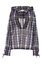 FERRAGAMO Check Blouse