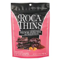 在飛比找全家行動購優惠-【ROCA】樂家薄片巧克力杏仁糖-高可可(150g/袋)