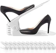 NVGSN Shoe Slots Organizer 20 Pack - Shoe Stackers for a Pair of Shoes, Shoe Storage Shoe Space Savers 50%