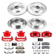 PowerStop Disc Brake Kit - Front and Rear - Fits Chrysler Sebring 2001-2002, Dod (for: Chrysler)