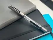 Monteverde USA MP1 Fountain Pen Coal Grey- Omniflex Nib - NEW in Box