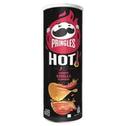 Pringles Hot Spicy Sweet Chilli Chips Can 160g
