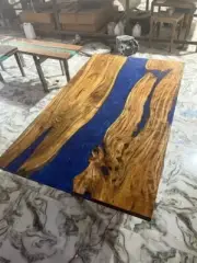 Wooden Epoxy Table, Epoxy Center Table, Resin Coffee Table, River Custom Table