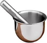 Traditional Grind, Stainless Steel Garlic Pounder Garlic Crusher Grinder Household Pestle Set Medicine Grinder Masher
