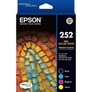 Epson 252 4 color Value Pack Ink