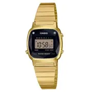 Casio Vintage Natural Diamond Accents Ladies Gold Watch LA670WGAD-1 RRP $149
