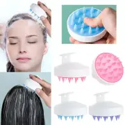 Head Scrubber Shampoo Brush Hair Scalp Massager Washing Comb Soft Silicone ❀