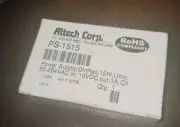 NEW FACTORY BOXED ALTECH CORP PS-1515 **SHIPS QUICK AND FREE**