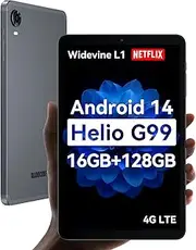 [ALLDOCUBE] iPlay60 Mini Pro 8.4 inch Android 14 Tablet, Helio G99 CPU 16GB+128GB (512GB TF), 1920x1200 FHD, Widevine L1 6050mAh, 5MP/13MP, 4G LTE, Dual Speaker Stereo Face Recognition 6 Axis Gyro