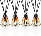 Reed Diffuser, 4Pcs Reed Diffuser Empty Bottles with 20Pcs Reed Diffuser Sticks,