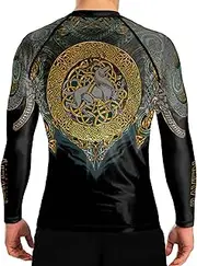 [Raven Fightwear] Men's Celtic Rash Guard BJJ MMA