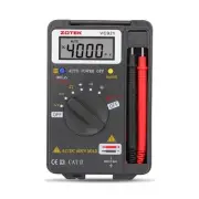 Digital Multimeter, Auto Ranging Pocket Digital Multi Tester - AC DC Voltage ...