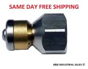 3/8" Rotating Sewer Cleaning Jetter Nozzle #8.5 FREE SHIPPING BEST PRICE ON EBAY