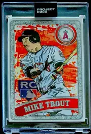 TOPPS PROJECT 2020 #100 2011 #US175 MIKE TROUT RC by BLAKE JAMIESON NEW w/ BOX