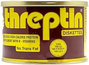 Threptin Protein Supplement Diskettes - High Protein Cookies for Nutrition - Chocolate Flavor - 275g Pack of 1
