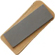 Eze-Lap Diamond Medium Edged Knife Sharpening Stone w/ Pouch L66M