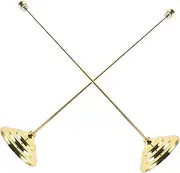 ifundom 2Pcs Flag Stand for Office Desk Durable Wear Resistant Flagpole Holder Compact Flag Stick and DIY Decorations