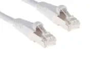 CAT6 Shielded Ethernet Patch Cable, Snagless, 2 Foot, W - Lifetime Warranty