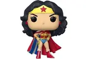 Pop! Funko Vinyl Figurine Wonder Woman 80th WW Classic w Cape Collectable Toy 3+