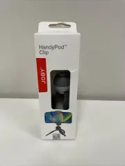 JOBY - HandyPod Clip Tripod Cell Phone Mount Foldable Table Top Grey Vlog Camera