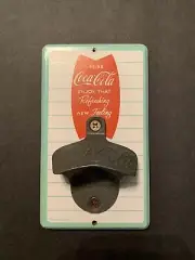 Coca Cola Bottle Opener Wall Mount Nostalgic Wall Art, Glass Bottle Opener Coke.