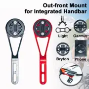 Alloy Bicycle Computer Holder Mount Camera Flashlight Support for Bryton/Garmin