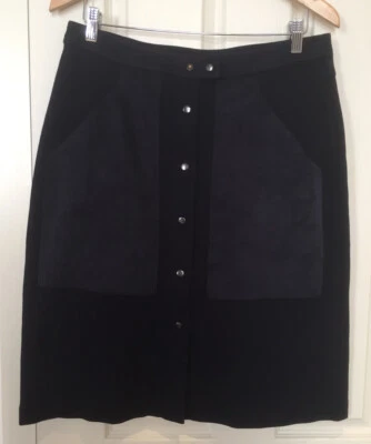 Sussan Size Medium Bnwt Navy Skirt