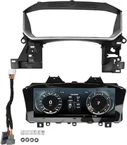 Brilluxa Digital Cluster, LCD Instrument Display Compatible with Range Rover Sport L494 2013 to 2017, 12.3in Dashboard Panel Fuel Consumption Interface