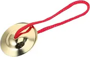 GOOHOCHY Interactive Boys and Girls Music Toy Small Hand Cymbal for Dancer Bright Mini Maracas Metal Cymbals Safe for Young Children Team Building