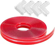 Veemoon 1 Set Transparent Bumper Strip Furniture Corner Sink Edge Protector Corner Guards Proof Edge Protector Corner Protector Guards Baseboard Corner Protectors
