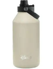 [Cheeki] Insulated Big Reusable Water Bottle 2L in White