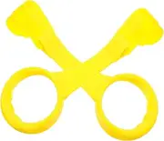 Totority Baby Cot Pull Rings 1 Pair for Infants Playpen Hanging Rings Baby Bed Pull Bar Easy to Install Plastic