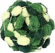 1 Roll 130 g Approx. 28 m Thick Wool Yarn Pom Pom Ball Wool Knitting Wool Yarn Plush Ball Yarn, Wool for Crochet and Knitting, for DIY Handmade Crafts Scarves Hats Cushion Blankets, Colour 15
