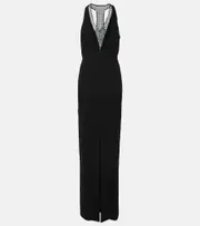 [Max Mara] Max Mara Secolo sequined gown UK 14 black