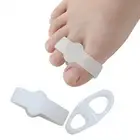 2pcs Silicone Gel Toe Straightener Separator Bunion Corrector Pain Relief A Aio