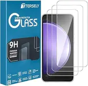 [3-Pack] T Tersely 9H Tempered Glass Screen Protector for Samsung Galaxy S23 FE 5G, Case Friendly, Ultra-clear, Shatterproof Anti-Scratch Film Screen Protector