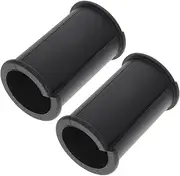 TOGEVAL 2Pcs Useful Rubber Gasket for Microphones Durable Shock Mount Cover for Recording Meeting and Live Streaming Compatible with Ecm Ecm Models