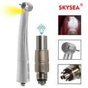 NSK type Dental Fiber Optic Turbine Handpiece 6 Hole LED Light Quick Coupler SKY