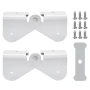 Gutter Downspout Flip-Up Hinge, Gutter Extension Hinge (2 Pack Downspout Hinge)