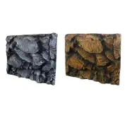 Terrarium Background PU Material Simulation Stone Board for Living Rooms