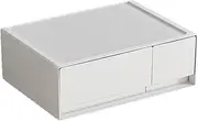 Under Desk Drawer - Desktop Storage Unit, Table Drawer Organizer, Storage Box | 9.06x6.69x3.15 inches PP Pull Out Drawer, Small Organizer for, Organizer Access While Working