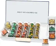 Toplive Weekly Pill Organizer,Monthly Pill Organizer Large 21 Day Pill Box Organizerd by Day,Portable Pill Case for Women Men,Large Compartments Medicine Organizer for Vitamins,Fish Oils,Supplements
