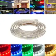 4M 14W Waterproof IP67 SMD 3528 240 LED Strip Rope Light Christmas Party Outdoor AC 220V 29 BLUE