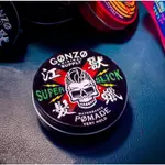 （送排骨梳）江獸 強獸  GONZO SUPER SLICK POMADE 水洗式髮油 島嶼花香 強黏高定型