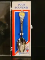 NEW IN BOX Vintage Miniature Collectors Souvenir Spoon KONA Hawaii Enameled