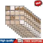 10pcs/set DIY Waterproof Floor Decor Decal Mosaic Thickened Wall Tile Stickers A