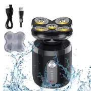 Men Bald Head Hair Remover Shavers Razor Smooth Skull Cord Cordless Wet Dry US