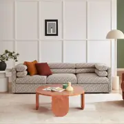 Kali Geometric 3 Seater Sofa