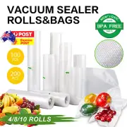 Food Vacuum Sealer Bags Rolls Vaccum Food Storage Saver Seal Bag Pack 20 25 28cm